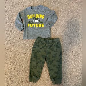 Carter’s Pants and Long Sleeve Set 12M